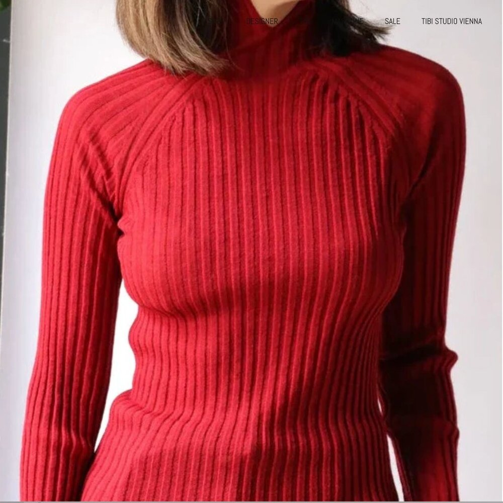 Kessy Top - Christian Wijnants - extrafine alpaca / merino blend M